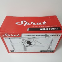 Насос з подрібнювачем Sprut WCLIFT 800/4F