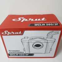 Насос Sprut WCLift 560/3F для відводу фекалій